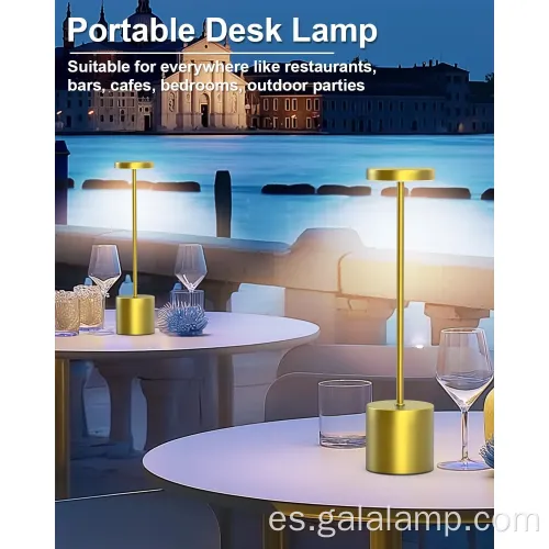 Luz de libro recargable inalámbrica con brillo ajustable